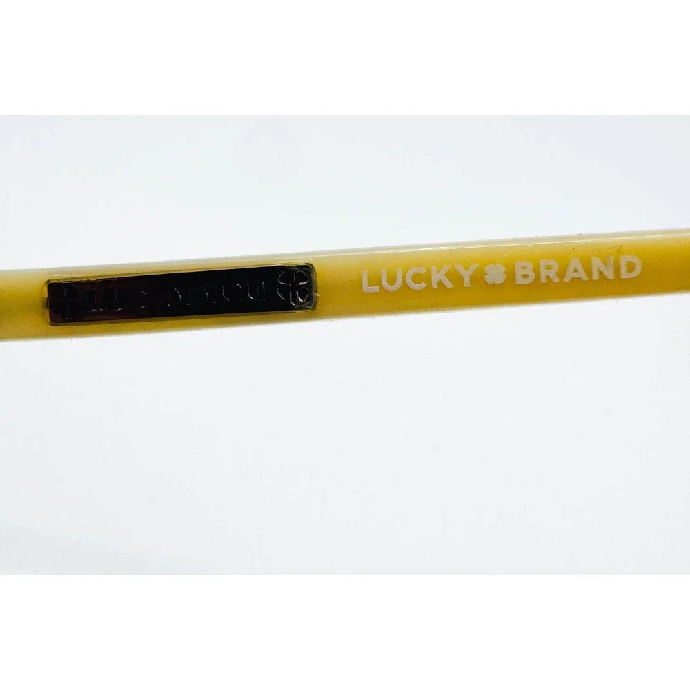 Lucky Brand Eyeglasses Womens Purple D102 Cat Eye Full Rim 53-16-135